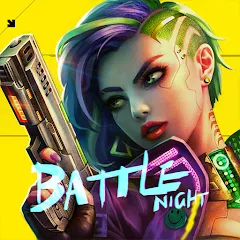 Скачать взломанную Battle Night: Cyberpunk RPG (Бэтл Найт)  [МОД Меню] - последняя версия apk на Андроид