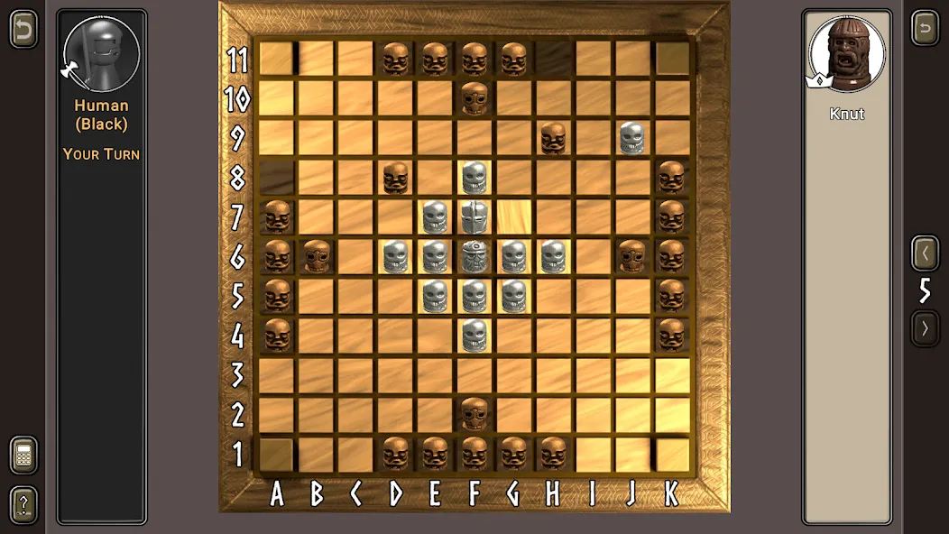 Hnefatafl (Хнефатафль)  [МОД Бесконечные монеты] Screenshot 3