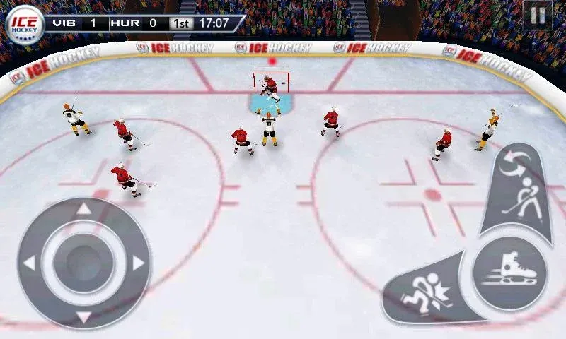 Ice Hockey 3D  [МОД Много денег] Screenshot 3