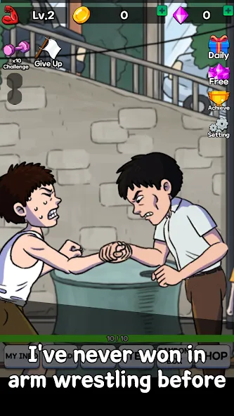 Arm Wrestling Clicker (Армреслинг Кликер)  [МОД Unlocked] Screenshot 3