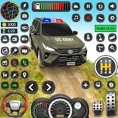 Скачать взлом Flying Prado Car Robot Game  [МОД Unlimited Money] - последняя версия apk на Андроид