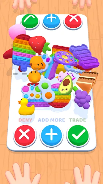 Fidget Toys Trading・Pop It 3D (Фиджет Тойс Трейдинг)  [МОД Menu] Screenshot 1