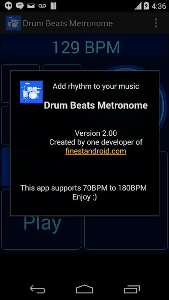 Drum Beats Metronome  [МОД Unlimited Money] Screenshot 4