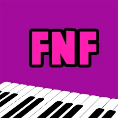 Взлом FNF Piano (ФНФ Пиано)  [МОД Mega Pack] - стабильная версия apk на Андроид