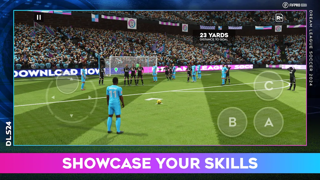 Dream League Soccer 2024 (Дрим Лиг Соккер 2023)  [МОД Все открыто] Screenshot 3