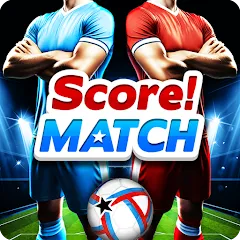 Скачать взлом Score! Match - PvP Soccer  [МОД Меню] - стабильная версия apk на Андроид