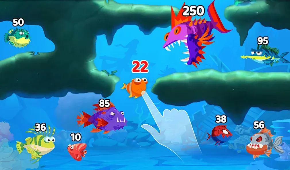 Fish Town IO: Mini Aquarium (Фиш Таун Ай Ой)  [МОД Unlimited Money] Screenshot 2