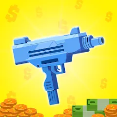 Скачать взлом Gun Idle (Ган Айдл)  [МОД Много денег] - стабильная версия apk на Андроид