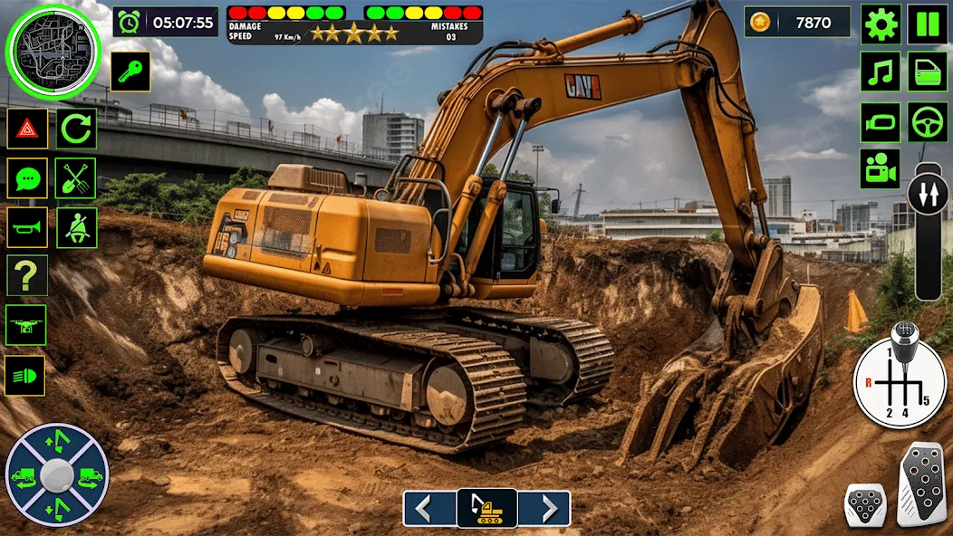 Real Road Construction Games (Реал Роад Конструкшн Геймс)  [МОД Mega Pack] Screenshot 1