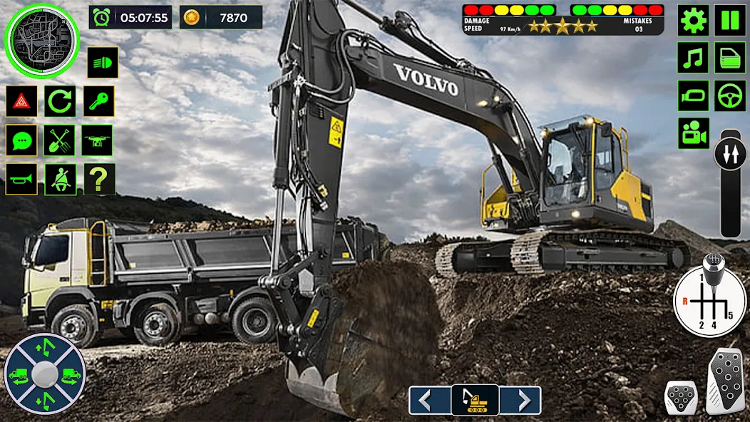 Real Road Construction Games (Реал Роад Конструкшн Геймс)  [МОД Mega Pack] Screenshot 4