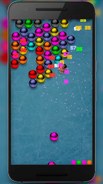 Magnetic balls bubble shoot  [МОД Бесконечные монеты] Screenshot 1