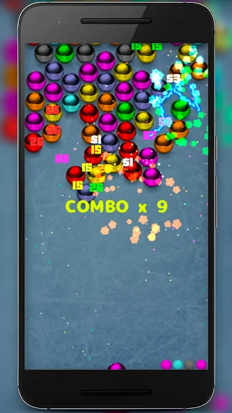 Magnetic balls bubble shoot  [МОД Бесконечные монеты] Screenshot 5