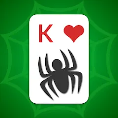 Взлом Spider Solitaire Classic  [МОД Unlocked] - последняя версия apk на Андроид