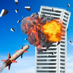 Скачать взломанную City Demolish: Rocket Smash! (Сити Демолиш)  [МОД Бесконечные деньги] - полная версия apk на Андроид