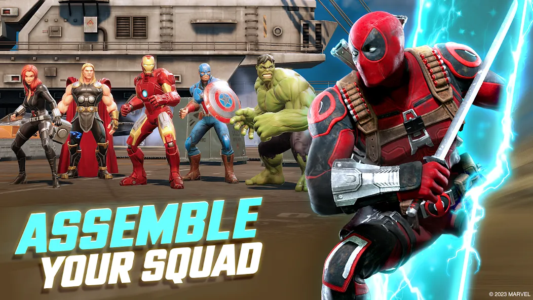 MARVEL Strike Force: Squad RPG (Марвел Страйк Форс)  [МОД Все открыто] Screenshot 1