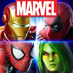 Взломанная MARVEL Strike Force: Squad RPG (Марвел Страйк Форс)  [МОД Все открыто] - последняя версия apk на Андроид