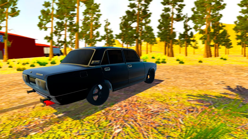 VAZ Driving Simulator: LADA  [МОД Меню] Screenshot 2