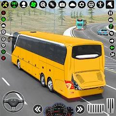 Скачать взломанную Bus Simulator: City Bus Games (Бус Симулятор 2022 Бус Гейм 3Д)  [МОД Бесконечные монеты] - стабильная версия apk на Андроид