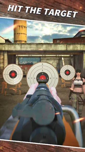 Sniper Shooting : 3D Gun Game  [МОД Unlimited Money] Screenshot 4