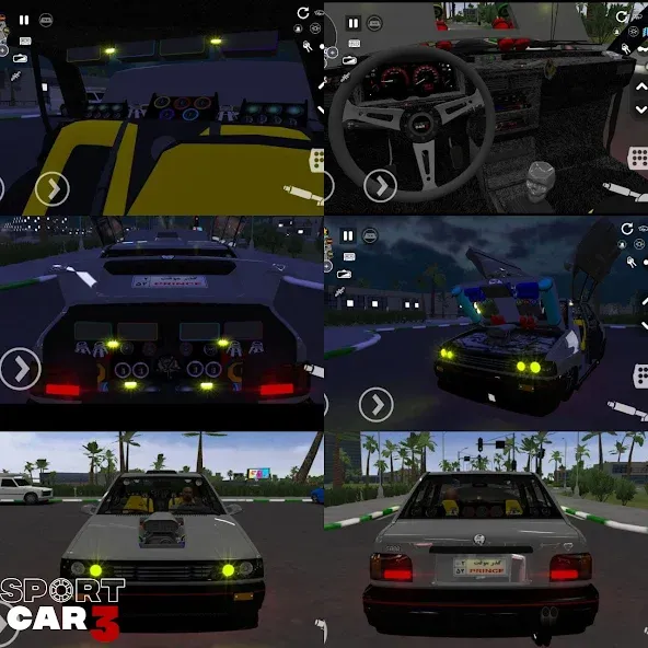 Sport car 3 : Taxi & Police - (Спорткар 3)  [МОД Unlocked] Screenshot 3