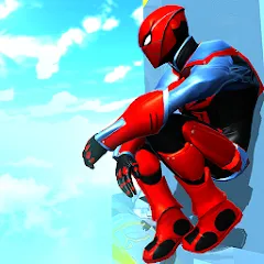 Скачать взломанную Strange Robot Spider hero Game  [МОД Много монет] - полная версия apk на Андроид