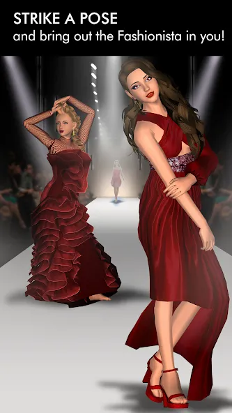 Fashion Empire - Dressup Sim (Фэшн Эмпайр)  [МОД Бесконечные монеты] Screenshot 2