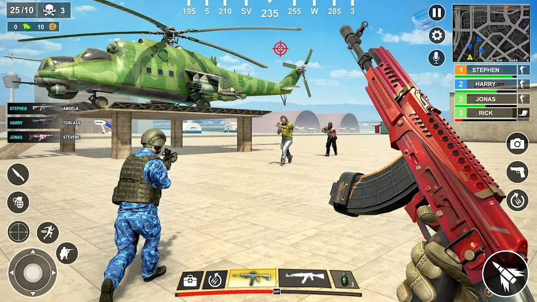 Anti Terrorist Shooting Game  [МОД Все открыто] Screenshot 2