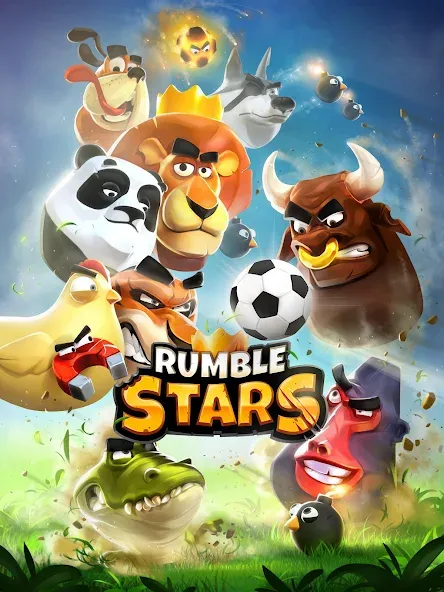 Rumble Stars Football (Рамбл Старс)  [МОД Много денег] Screenshot 5