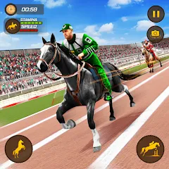 Взломанная Horse Racing Game: Horse Games  [МОД Бесконечные деньги] - стабильная версия apk на Андроид