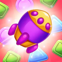 Взломанная Candy Blast - Jigsaw Puzzle (Кенди Бласт)  [МОД Mega Pack] - стабильная версия apk на Андроид