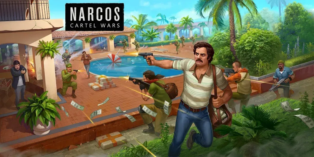 Narcos: Cartel Wars & Strategy (Наркос)  [МОД Много монет] Screenshot 1