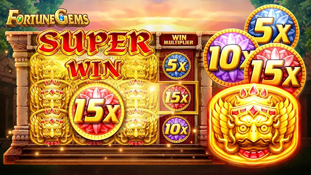 Slot Fortune Gems-TaDa Games (Слот Форчун Гемс)  [МОД Бесконечные деньги] Screenshot 2