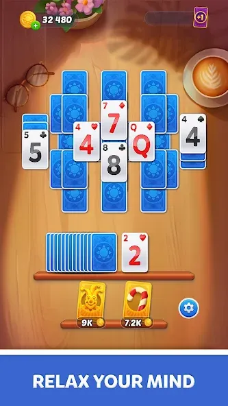 Solitaire Sunday: Card Game (Солитер воскресенье)  [МОД Много денег] Screenshot 2