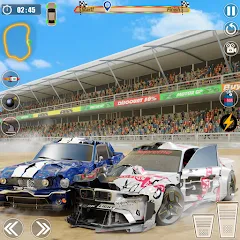 Скачать взломанную Demolition Derby: Car Games  [МОД Menu] - полная версия apk на Андроид