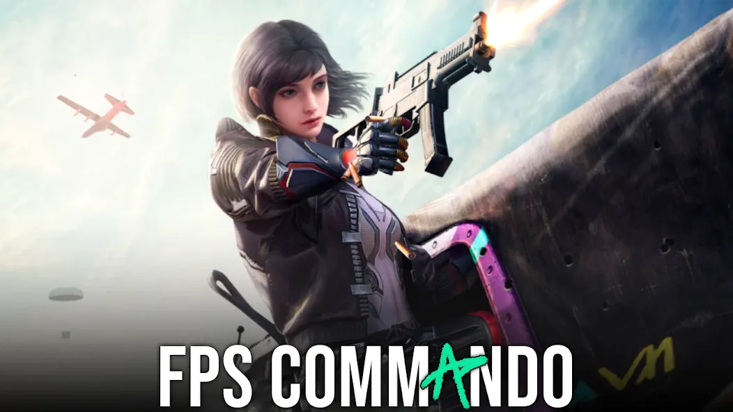 FPS Commando Shooter Games (ФПС Коммандо Шутер Игры)  [МОД Бесконечные монеты] Screenshot 3