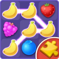 Взлом Jigsaw: Fruit Link Blast (Джигсоу)  [МОД Menu] - последняя версия apk на Андроид