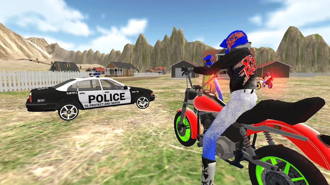 Real Moto Bike Racing Game  [МОД Menu] Screenshot 2