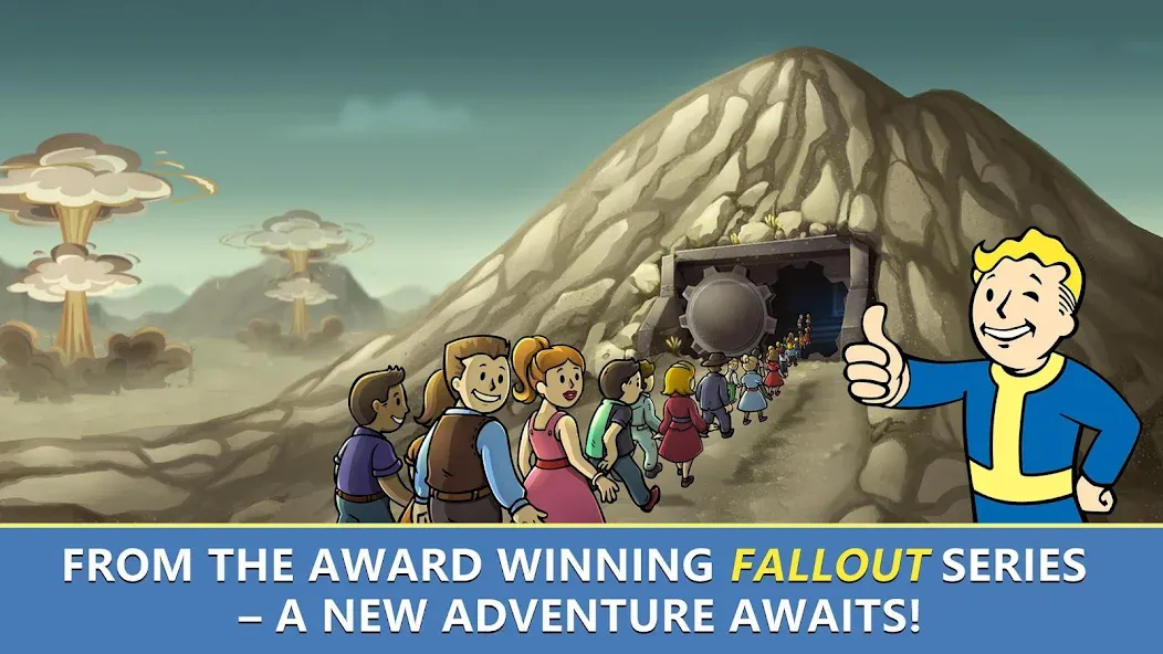 Fallout Shelter Online (Фоллаут Шелтер Онлайн)  [МОД Бесконечные монеты] Screenshot 1