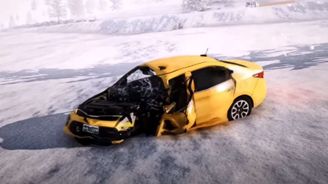 Car Crash Car Test Simulator  [МОД Много монет] Screenshot 4