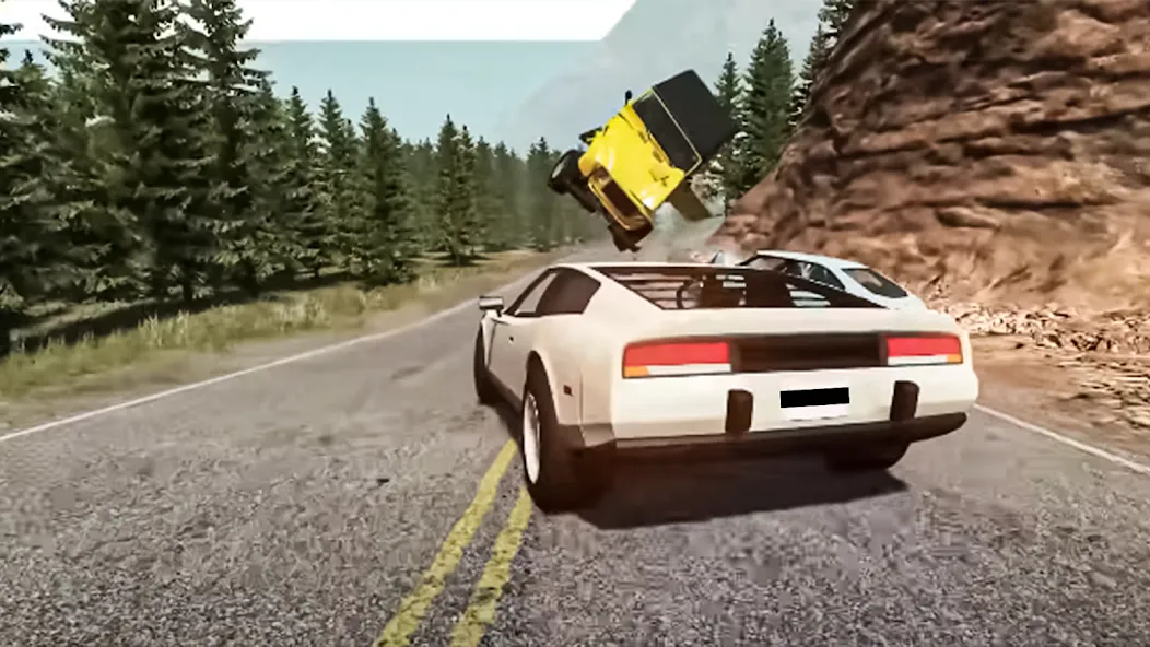 Car Crash Car Test Simulator  [МОД Много монет] Screenshot 5