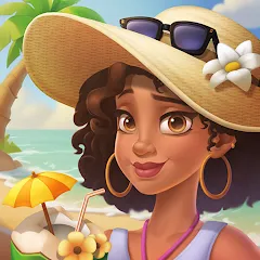 Взломанная Seaside Escape®: Merge & Story (Сисайд Эскейп)  [МОД Много монет] - последняя версия apk на Андроид