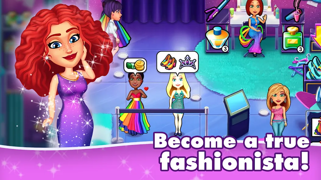 Fabulous 5: Fashion & Dress-up (Фэбюлс)  [МОД Меню] Screenshot 3