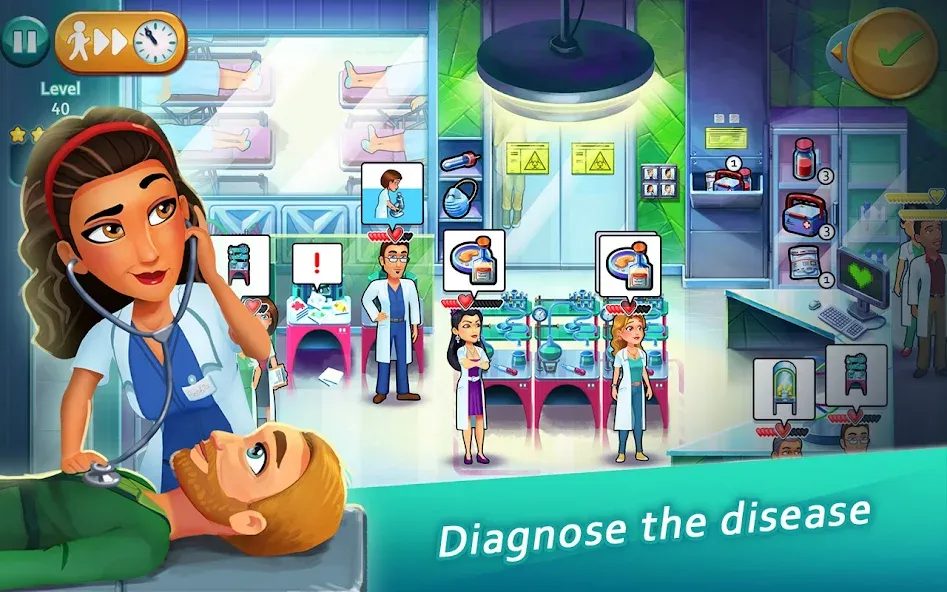 Heart's Medicine - Doctor Game  [МОД Все открыто] Screenshot 5