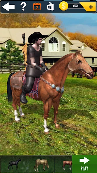 Cowboy Horse Run  [МОД Mega Pack] Screenshot 3