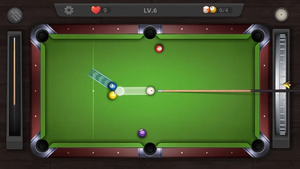 Pool Billiards 3D:Bida بیلیارد (Пул бильярд 3D)  [МОД Бесконечные деньги] Screenshot 2