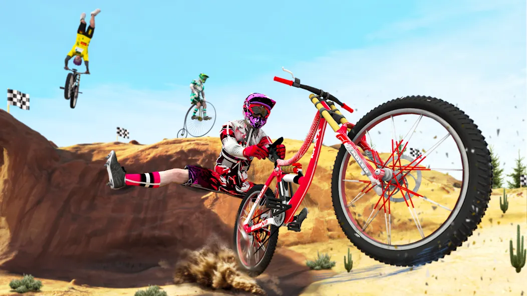 BMX Rider: Cycle Race Game  [МОД Menu] Screenshot 2