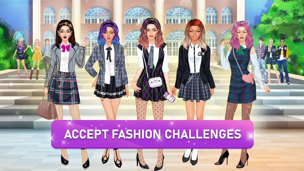 College Girls Team Makeover  [МОД Меню] Screenshot 1