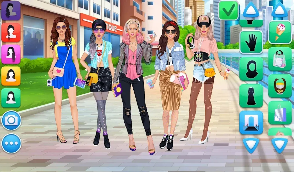 College Girls Team Makeover  [МОД Меню] Screenshot 5