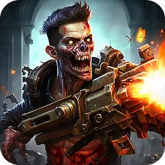 Скачать взломанную Zombie Hunter - Shooting Game (Зомби Хантер)  [МОД Все открыто] - стабильная версия apk на Андроид