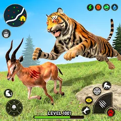 Взлом Tiger Games: Tiger Sim Offline  [МОД Unlocked] - полная версия apk на Андроид